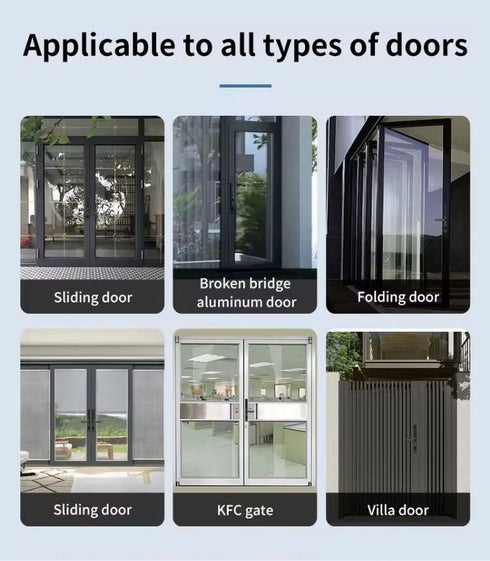 Waterproof Dual-Fingerprint Smart Door Lock