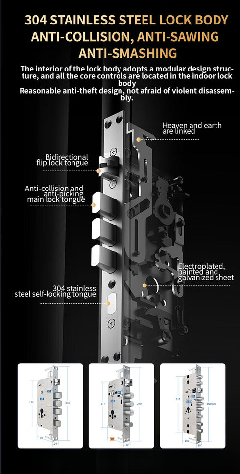 Smart Door Lock with 3D Face & Palm Vein Recognition