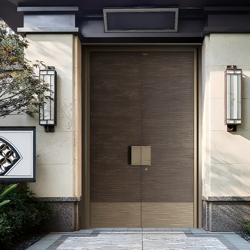 Cloudwave Bronze Double Entry Door