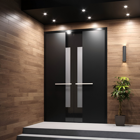 Offset Axis Luxury System Door