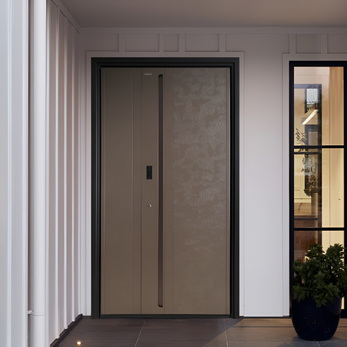 Jinse Carved Luxury Entry Door