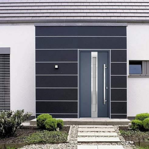 Modern Customizable Steel Security Front Door – 36x80 inch