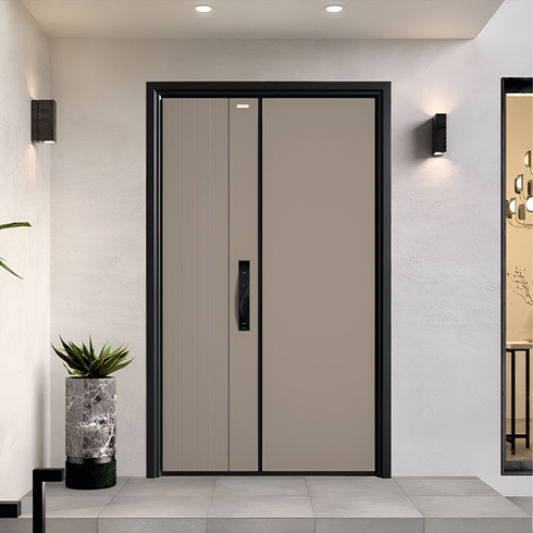 Champagne Gold Custom Entry Door