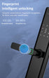 Smart Fingerprint Door Lock with Camera & Remote Control