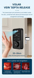 Smart WiFi Door Lock with Face & Palm Vein Recognition
