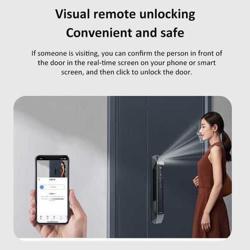 3D Facial Recognition Smart Video Door Lock