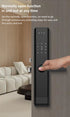 Smart Fingerprint Door Lock with Camera & Remote Control