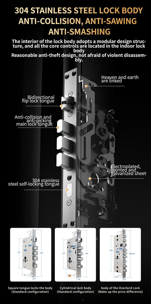 Smart Door Lock with Palm Vein & 3D Face Recognition