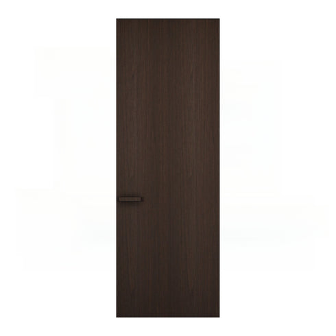 Minimalist Invisible Aluminum-Wood Door