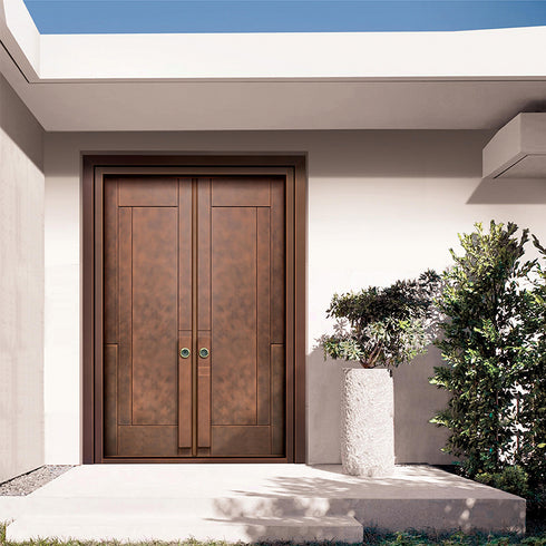Luxury Copper-Aluminum Entry Door
