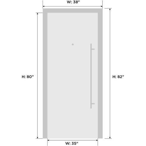 Modern Customizable Double Front Metal Door with Sidelites