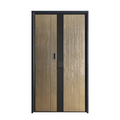 Golden Nanmu Aesthetic Custom Mother-and-Son Entry Door