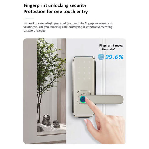 Bluetooth Fingerprint Smart Door Lock