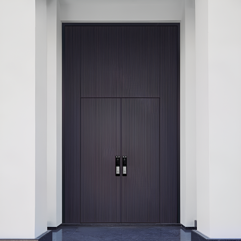 Custom Luxury Dual-Leaf Entry Door – Aerospace-Grade Thermal Break System