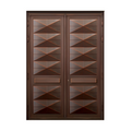 Crimson Heritage Double Entry Door