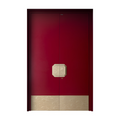 Imperial Red Double Entry Door