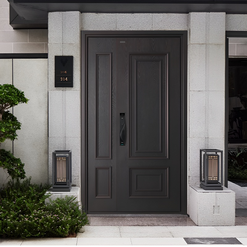 Elite Custom Copper Entry Door