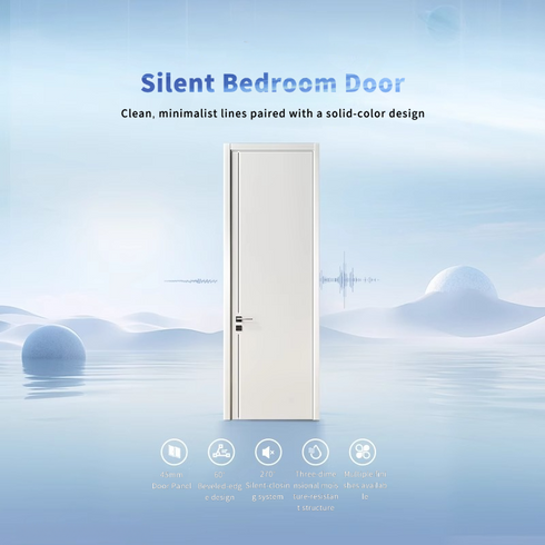 Carbon Crystal Solid Wood Quiet Door – Interior