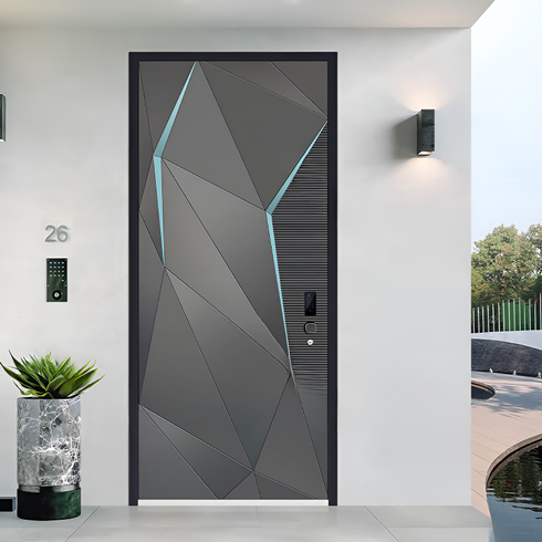 Luxury Custom Entry Door – Aviation-Grade Insulated System