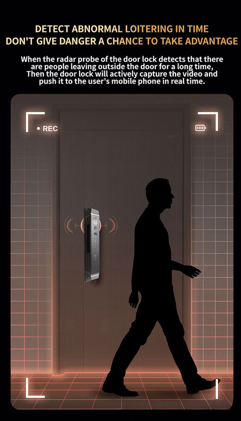 Smart Door Lock with 3D Face & Palm Vein Recognition