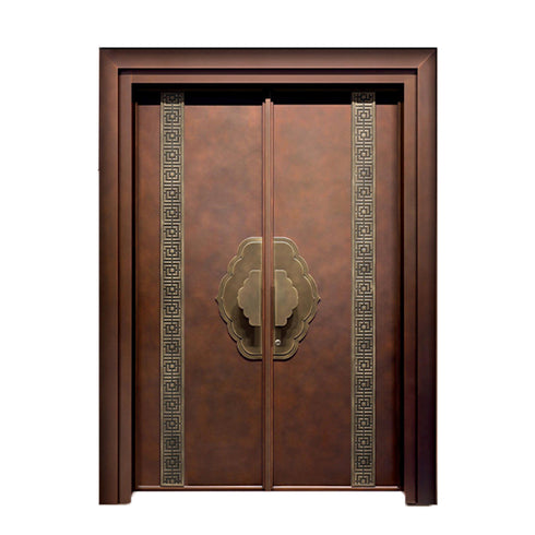 Smoked Copper Elegance Entrance Door