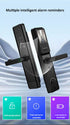 Smart Fingerprint Door Lock with Camera & Remote Control