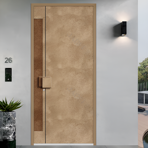 Luxury Custom Thermal-Break Entry Door – Master & Side Panel