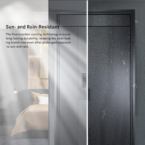 Grade A Zinc Alloy Security Door – Front Entry