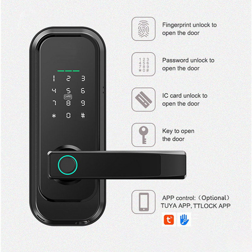 TTLOCK Bluetooth Fingerprint Smart Door Lock