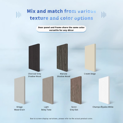 Carbon Crystal Solid Wood Quiet Door – Interior