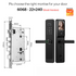 Smart Door Lock with 3D Face ID & Fingerprint
