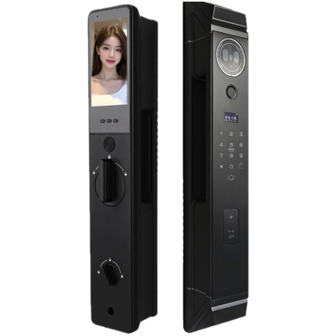 Smart Door Lock with 3D Face & Palm Vein Recognition