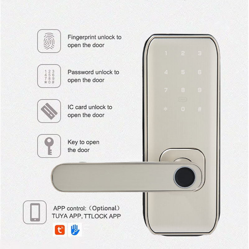 Bluetooth Fingerprint Smart Door Lock