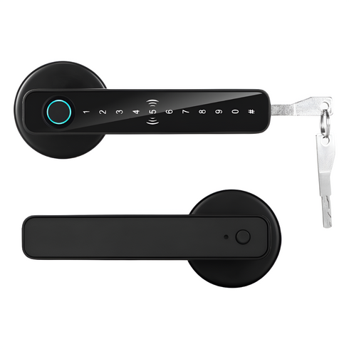 Smart Fingerprint Doorknob Lock for Wooden Doors
