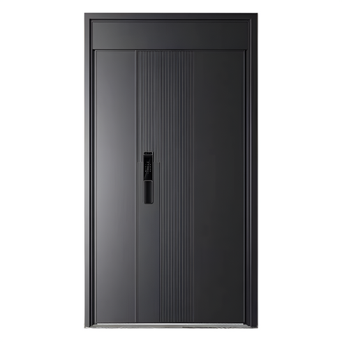 Grade A Smart Security Door – Car-Level Sealing & Anti-Theft Lock