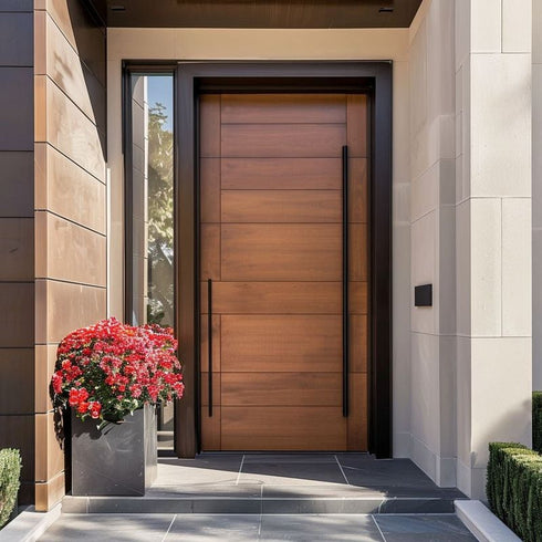 Customizable Aluminum Pivot Front Entrance Door
