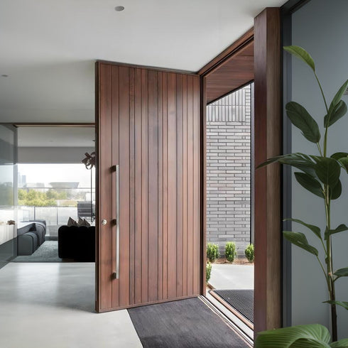 Customizable Aluminum Pivot Front Entrance Door