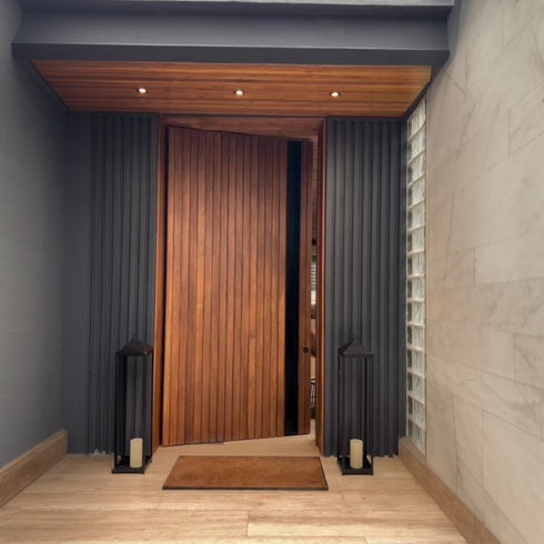 Customizable Aluminum Pivot Front Entrance Door