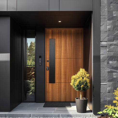 Customizable Aluminum Pivot Front Entrance Door